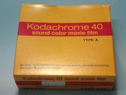 Kodachrome 40 sound color movie film m2n